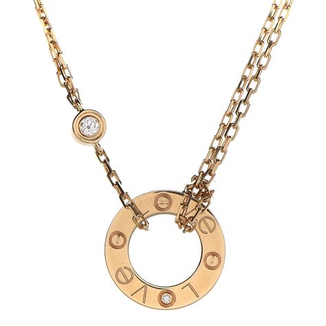 cartier ring necklace|cartier necklace price list.